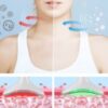 Masajeador de Estiramiento Facial para el Cuello Blanco
