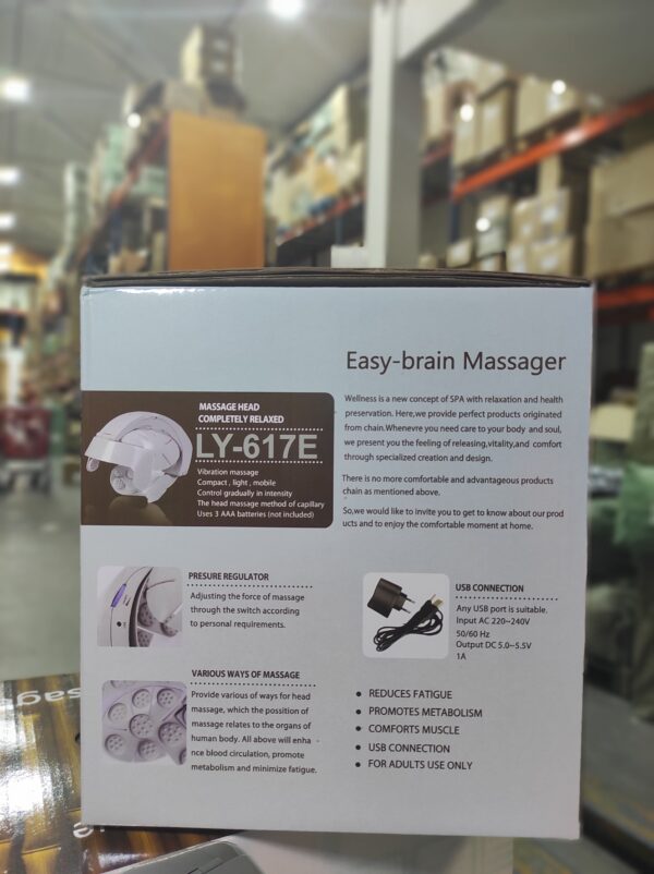 Masajeador de cabeza eléctrica