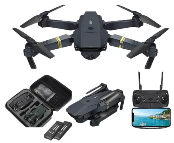 Dron con doble cámara 4K + Maletín Gratis3