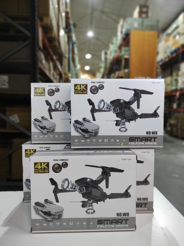 Dron con doble cámara 4K + Maletín Gratis3