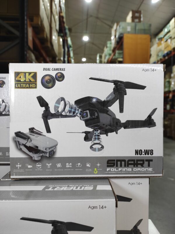 Dron con doble cámara 4K + Maletín Gratis3